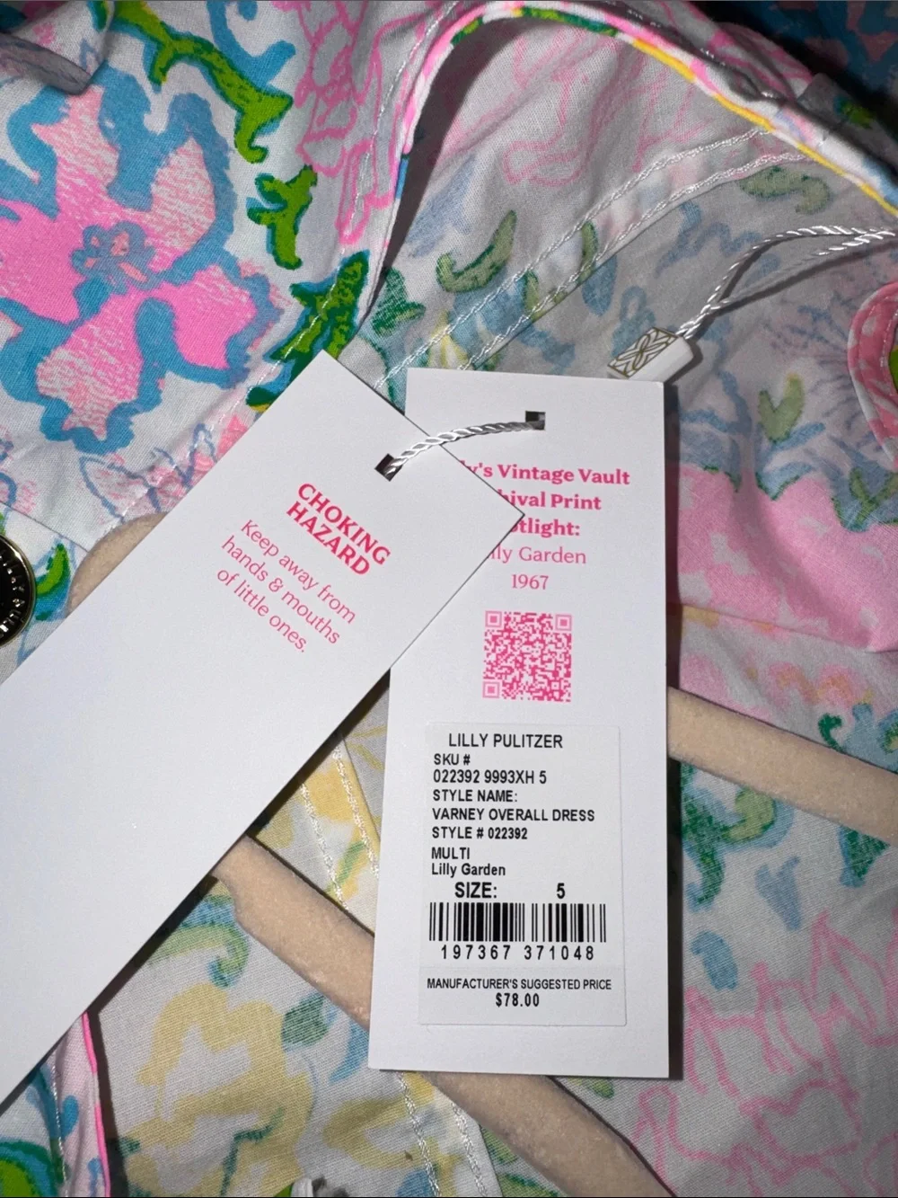 Lilly Pulitzer Garden Overall Dress